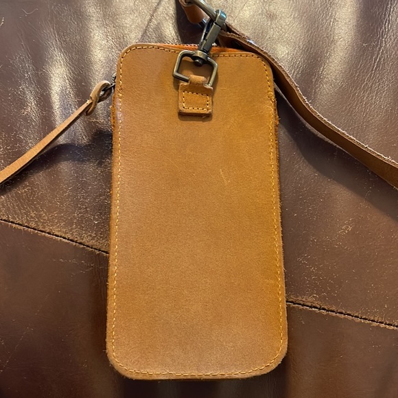 NWOT Free People Change Me Up Crossbody Bag - Sundried Orange - Picture 3 of 6